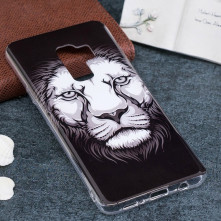 IMD mintás rugalmas TPU tok Samsung Galaxy S9 Plus készülékhez - OROSZLÁN