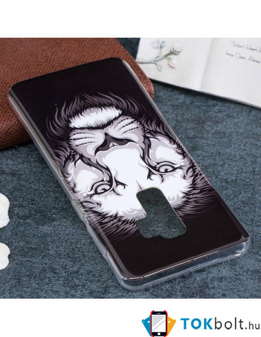 IMD mintás rugalmas TPU tok Samsung Galaxy S9 Plus készülékhez - OROSZLÁN