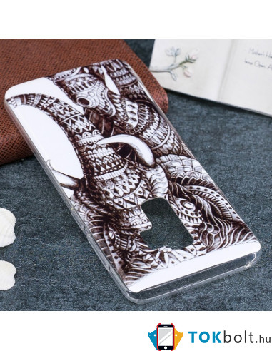 IMD mintás rugalmas TPU tok Samsung Galaxy S9 Plus készülékhez - ELEFÁNT