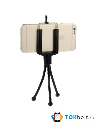 HAWEEL tripod - három lábú telefon állvány - FEKETE