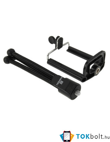 HAWEEL tripod - három lábú telefon állvány - FEKETE
