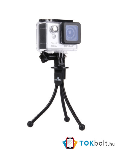 HAWEEL tripod - három lábú telefon állvány - FEKETE