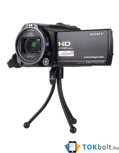 HAWEEL tripod - három lábú telefon állvány - FEKETE