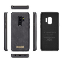 CaseMe notesztok Samsung Galaxy S9 Plus telefonhoz - FEKETE