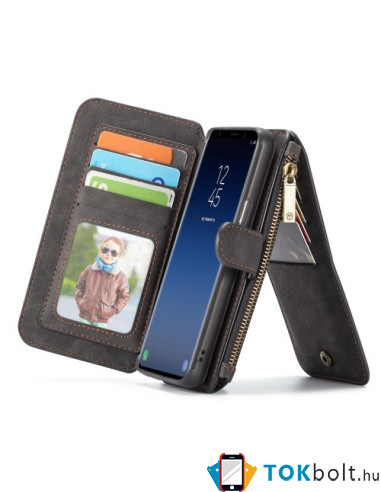 CaseMe notesztok Samsung Galaxy S9 Plus telefonhoz - FEKETE