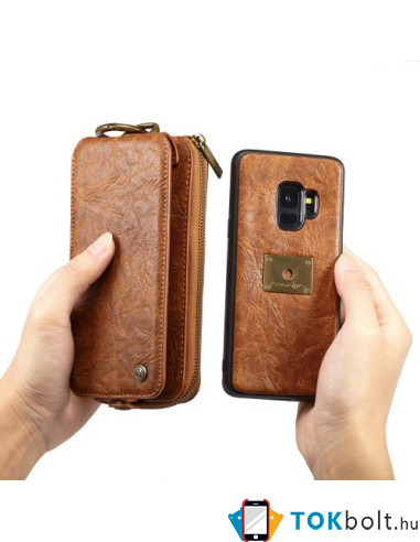 CaseMe notesz telefontok Samsung Galaxy S9 telefonhoz - FEKETE