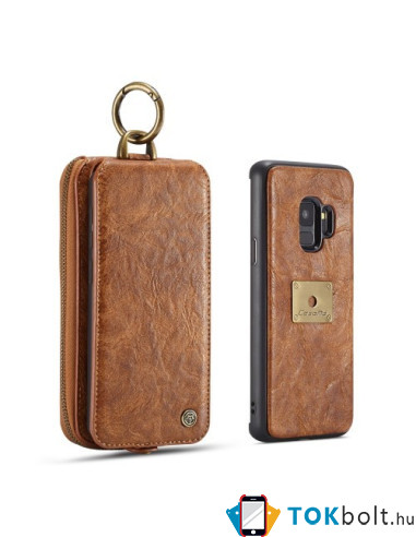 CaseMe notesz telefontok Samsung Galaxy S9 telefonhoz - FEKETE