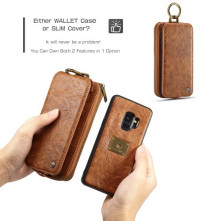CaseMe notesz telefontok Samsung Galaxy S9 telefonhoz - FEKETE