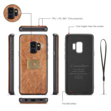 CaseMe notesz telefontok Samsung Galaxy S9 telefonhoz - FEKETE
