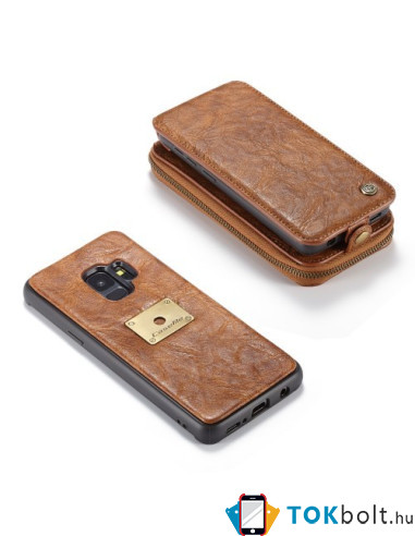 CaseMe notesz telefontok Samsung Galaxy S9 telefonhoz - FEKETE