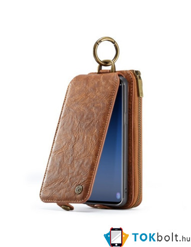 CaseMe notesz telefontok Samsung Galaxy S9 telefonhoz - FEKETE