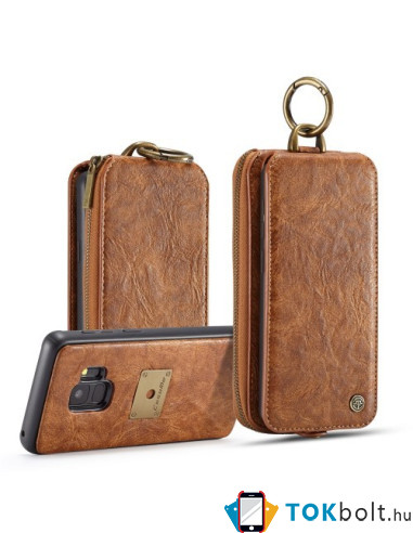CaseMe notesz telefontok Samsung Galaxy S9 telefonhoz - FEKETE