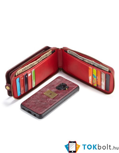 CaseMe notesz telefontok Samsung Galaxy S9 telefonhoz - PIROS