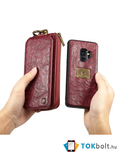 CaseMe notesz telefontok Samsung Galaxy S9 telefonhoz - PIROS