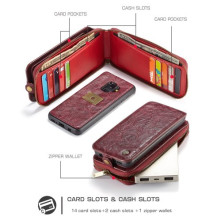 CaseMe notesz telefontok Samsung Galaxy S9 telefonhoz - PIROS