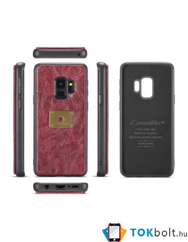 CaseMe notesz telefontok Samsung Galaxy S9 telefonhoz - PIROS