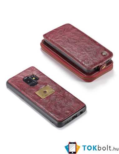CaseMe notesz telefontok Samsung Galaxy S9 telefonhoz - PIROS