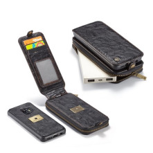 CaseMe notesz telefontok Samsung Galaxy S9 telefonhoz - FEKETE