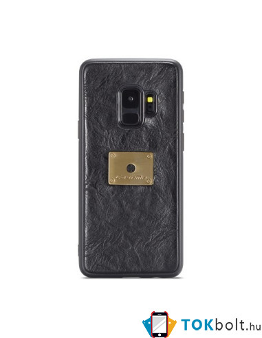 CaseMe notesz telefontok Samsung Galaxy S9 telefonhoz - FEKETE