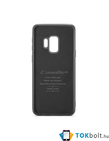 CaseMe notesz telefontok Samsung Galaxy S9 telefonhoz - FEKETE