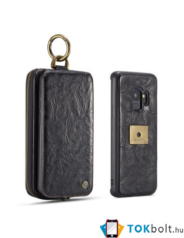 CaseMe notesz telefontok Samsung Galaxy S9 telefonhoz - FEKETE
