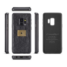 CaseMe notesz telefontok Samsung Galaxy S9 telefonhoz - FEKETE
