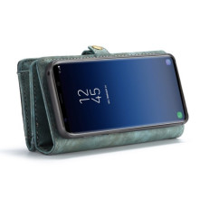 CaseMe 2 az 1-ben mappa tok Samsung Galaxy S9 telefonhoz - KÉK