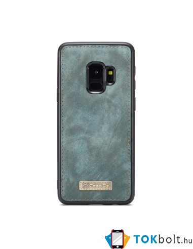 CaseMe 2 az 1-ben mappa tok Samsung Galaxy S9 telefonhoz - KÉK