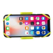 IDMIX DM05 kormányra rögzíthető univerzális telefontartó 4-10 cm széles készülékekhez - FEKETE