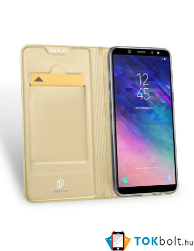 DUX DUCIS telefontok Samsung Galaxy A6 Plus (2018) készülékhez - ARANY