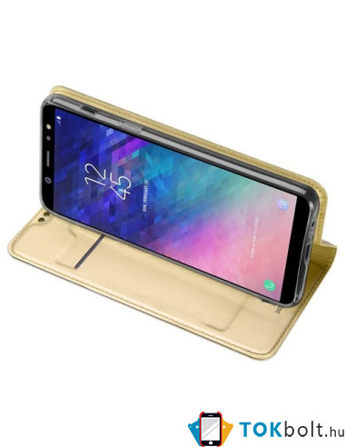 DUX DUCIS telefontok Samsung Galaxy A6 Plus (2018) készülékhez - ARANY