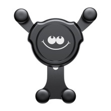BASEUS Gravity szellőzőrácsra rögzíthető univerzális telefon autóstartó - SMILE MINTÁS