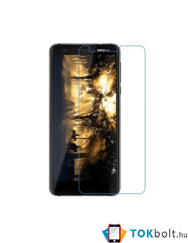Kijelzővédő karcálló edzett üveg Nokia 3.1 típusú telefonhoz