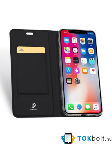 DUX DUCIS telefontok Apple iPhone XR készülékhez - FEKETE