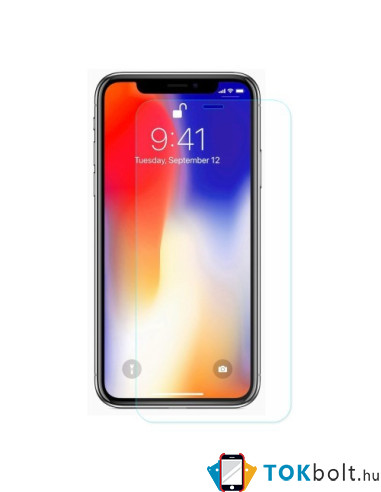 Kijelzővédő karcálló edzett üveg Apple iPhone XR típusú telefonhoz