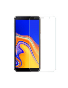 Kijelzővédő karcálló edzett üveg Samsung Galaxy J4 Plus típusú telefonhoz