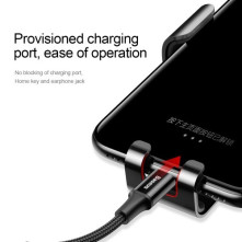 BASEUS Metal Age Gravity autó műszerfalra rögzíthető univerzális telefon tartó - PIROS