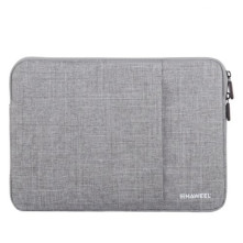 HAWEEL univerzális vízhatlan, ütéselnyelő tok max. 15 colos laptop / notebook készülékekhez - SZÜRKE