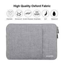 HAWEEL univerzális vízhatlan, ütéselnyelő tok max. 15 colos laptop / notebook készülékekhez - SZÜRKE
