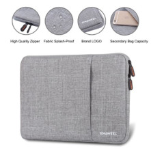 HAWEEL univerzális vízhatlan, ütéselnyelő tok max. 15 colos laptop / notebook készülékekhez - SZÜRKE