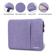 HAWEEL univerzális vízhatlan, ütéselnyelő tok max. 15 colos laptop / notebook készülékekhez - LILA