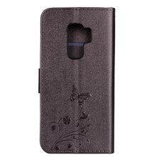 Tükrös csillámos telefontok Samsung Galaxy S9 Plus telefonhoz - FEKETE