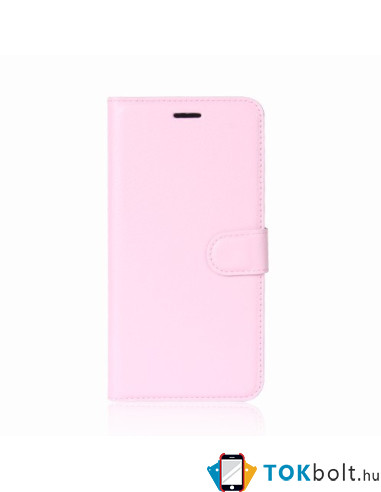Oldalra nyíló tok Nokia 8 Sirocco telefonhoz - RÓZSASZÍN