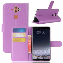 Oldalra nyíló tok Nokia 8 Sirocco telefonhoz - LILA