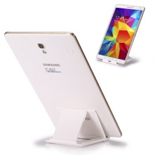Összecsukható hordozható mobiltelefon, tablet asztali tartó - FEHÉR