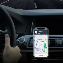 JOYROOM autó szellőzőrácsra rögzíthető telefon autós tartó - KÉK
