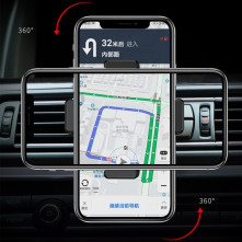JOYROOM autó szellőzőrácsra rögzíthető telefon autós tartó - KÉK