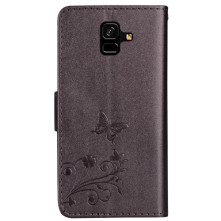 Tükrös csillámos telefontok Samsung Galaxy A6 (2018) telefonhoz - FEKETE