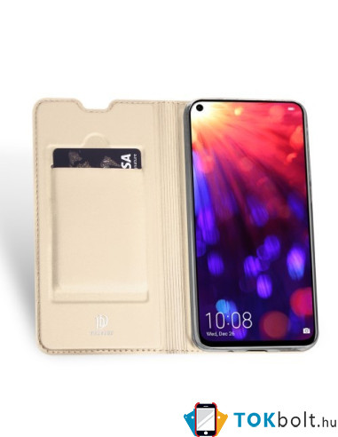 DUX DUCIS telefontok Huawei Honor View 20 / V20 készülékhez - ARANY