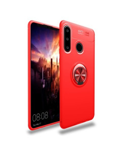 Huawei P30 Lite gyűrűs tok - PIROS